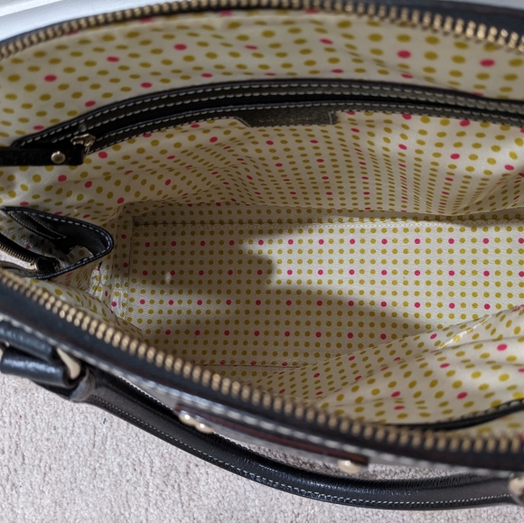 Kate Spade black leather handbag - Picture 3 of 11